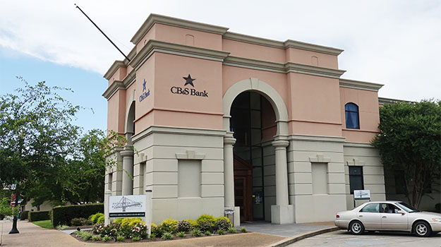 CB&S Bank in Downtown Greenville, MS